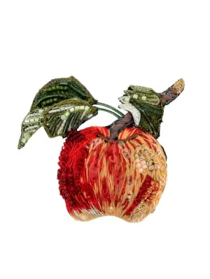 Apple Brooch