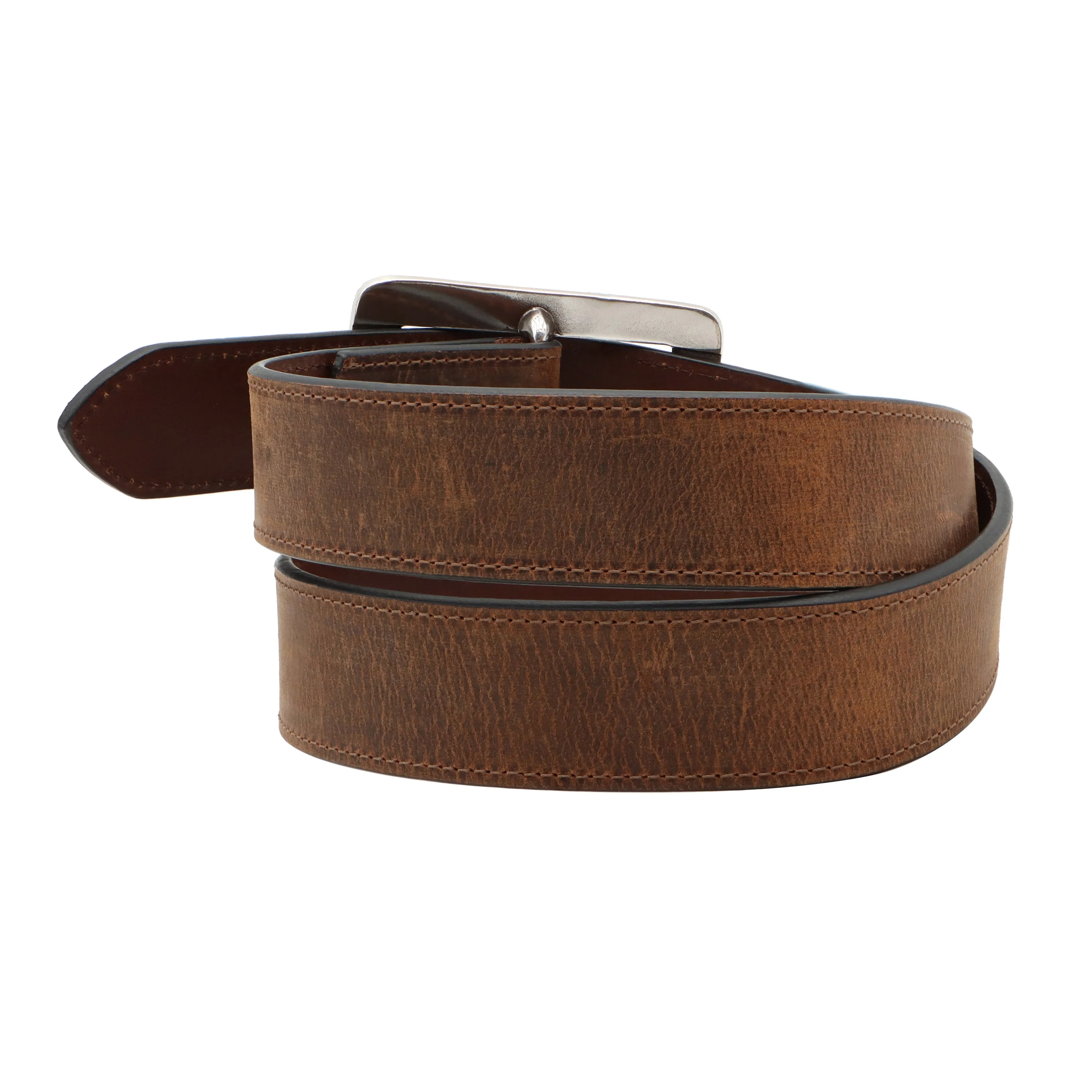 1 1/2" Boxed Arrow Buckle Belt