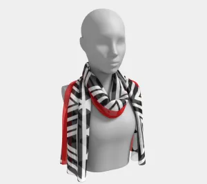 Afrocentric Geo Long Scarf