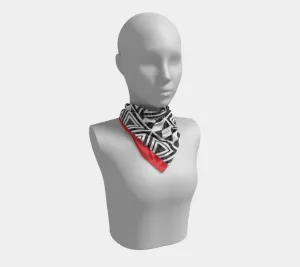 Afrocentric Geo Square Scarf