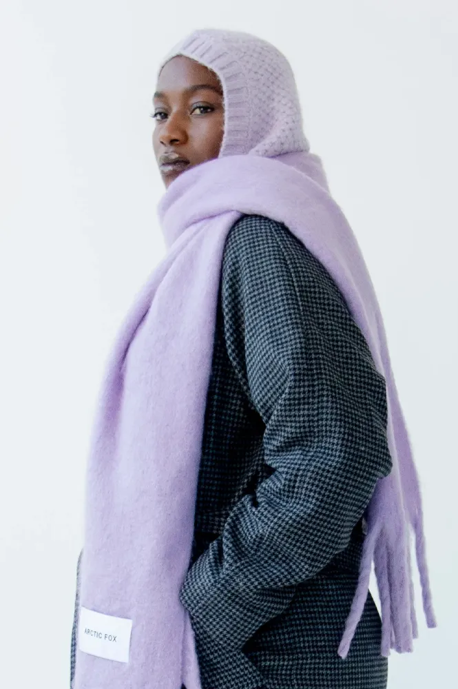 Arctic Fox Stockholm Lavender Scarf