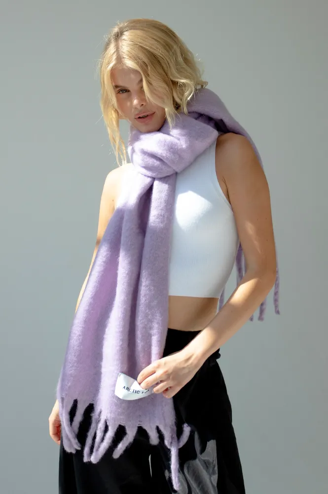 Arctic Fox Stockholm Lavender Scarf