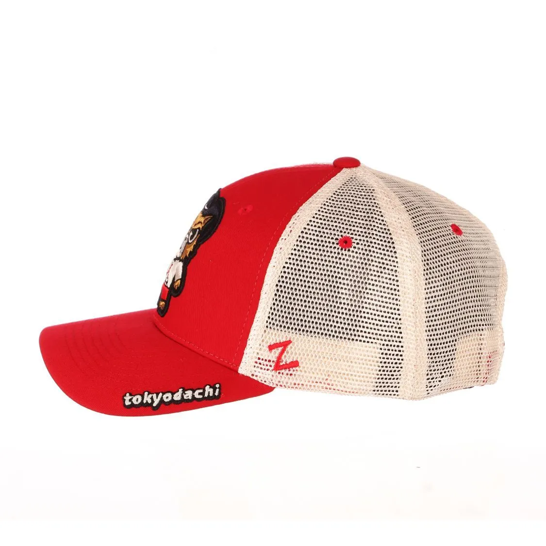 Arizona Wildcats Zephyr Red Tokyodachi Mesh Structured Snapback Hat Cap