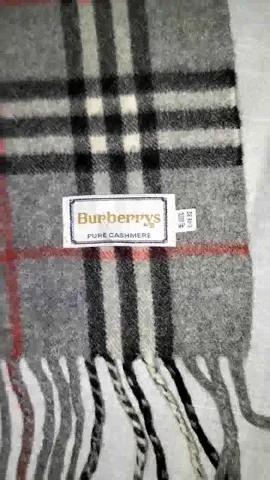 Authentic Original BURBERRY Scarves 🧣 (20) Pieces. Condition Like  New