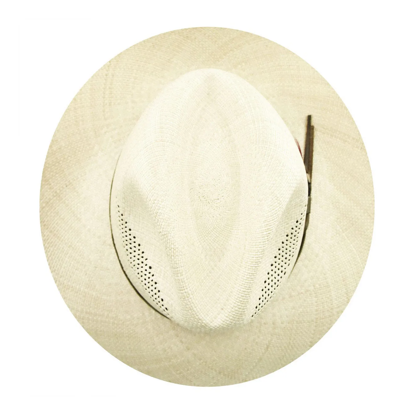 Bailey Ezra Vented Genuine Panama Fedora