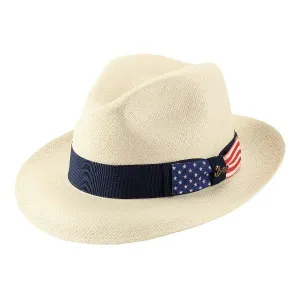 Brittoli Genuine Panama Fedora Hat - The Diplomat