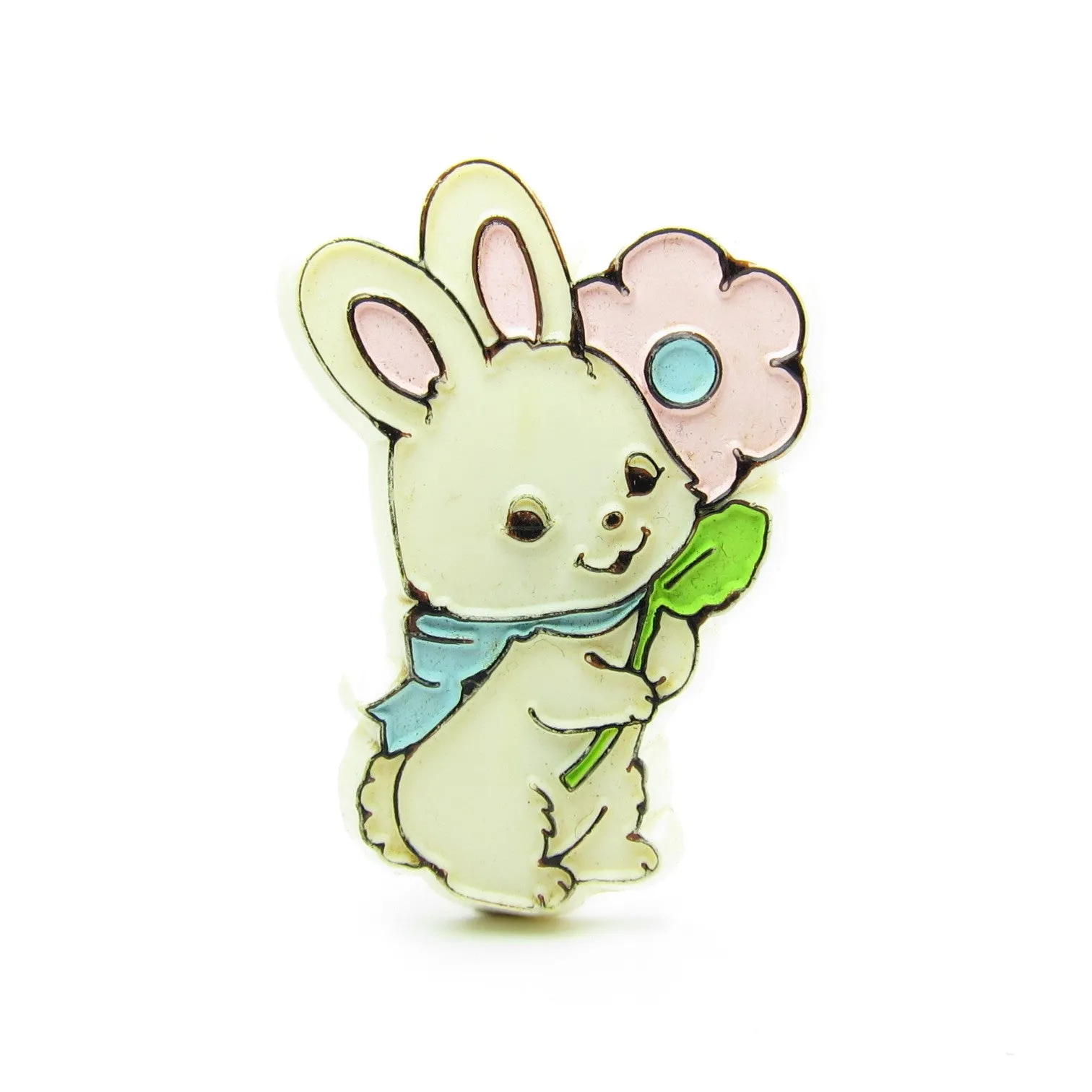 Bunny Pin Vintage Hallmark Easter Lapel