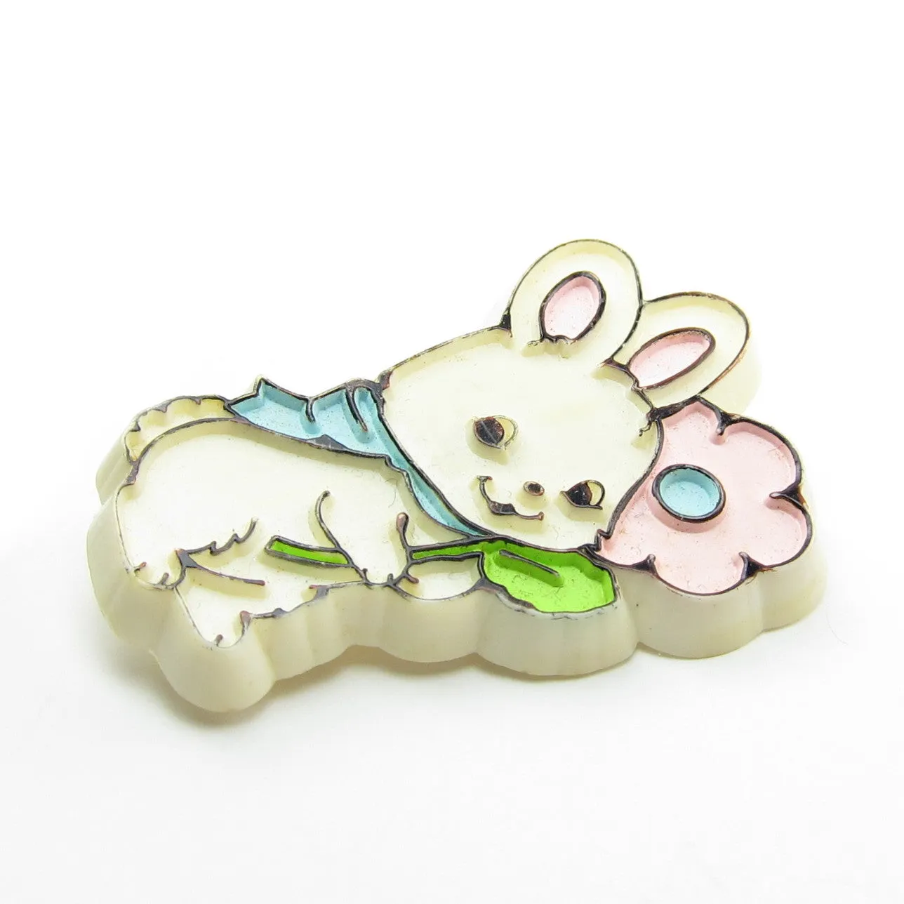 Bunny Pin Vintage Hallmark Easter Lapel