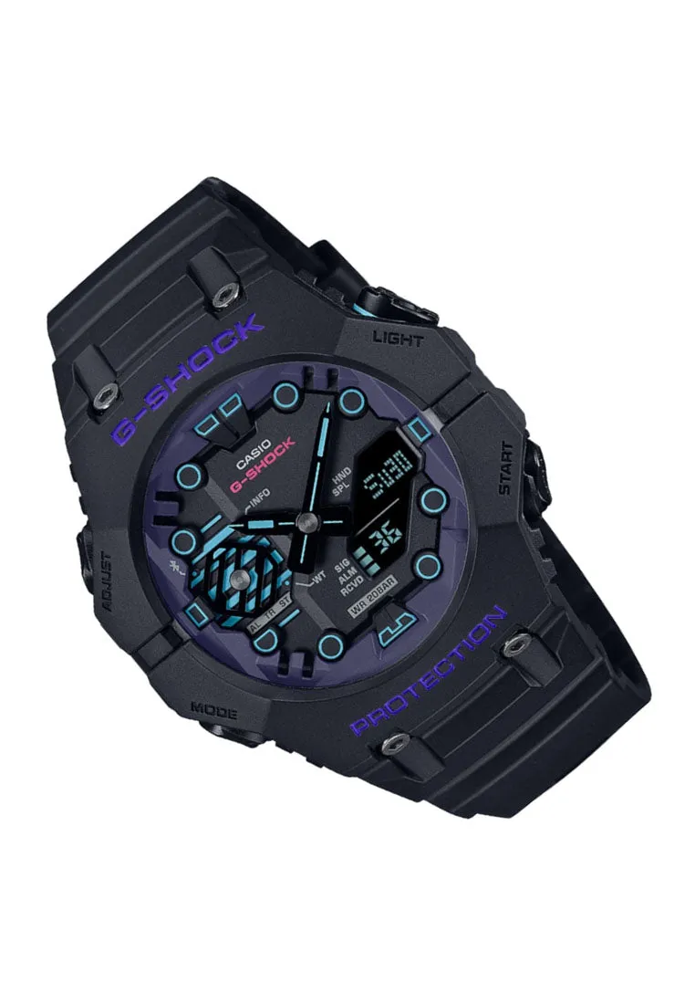 Casio G-shock GA-B001CBR-1A Digital Analog Rubber Strap Bluetooth Watch For Men