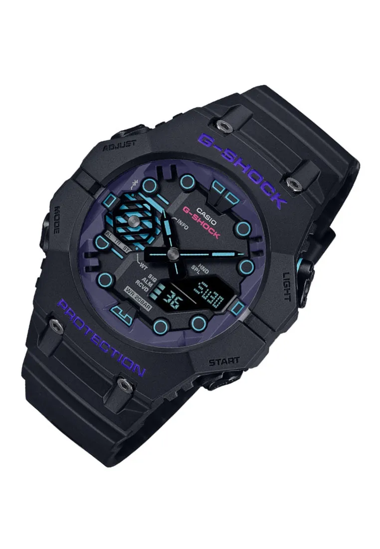 Casio G-shock GA-B001CBR-1A Digital Analog Rubber Strap Bluetooth Watch For Men