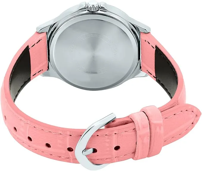 CASIO LTP-V300L-4AUDF Pink Resin Band Watch