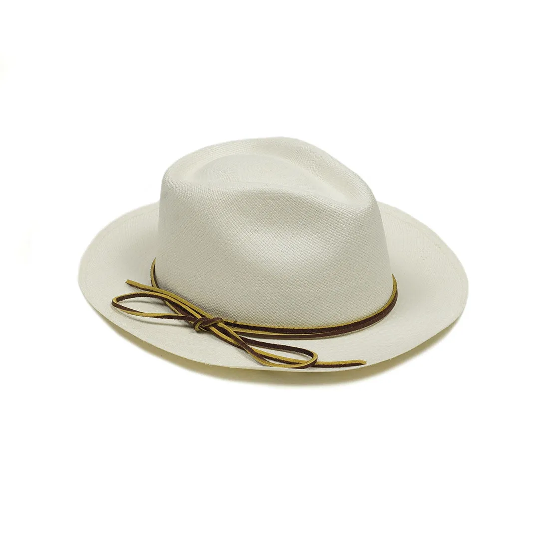 Chamula Aguacate Flat Panama hat in Blanco off white (restock)