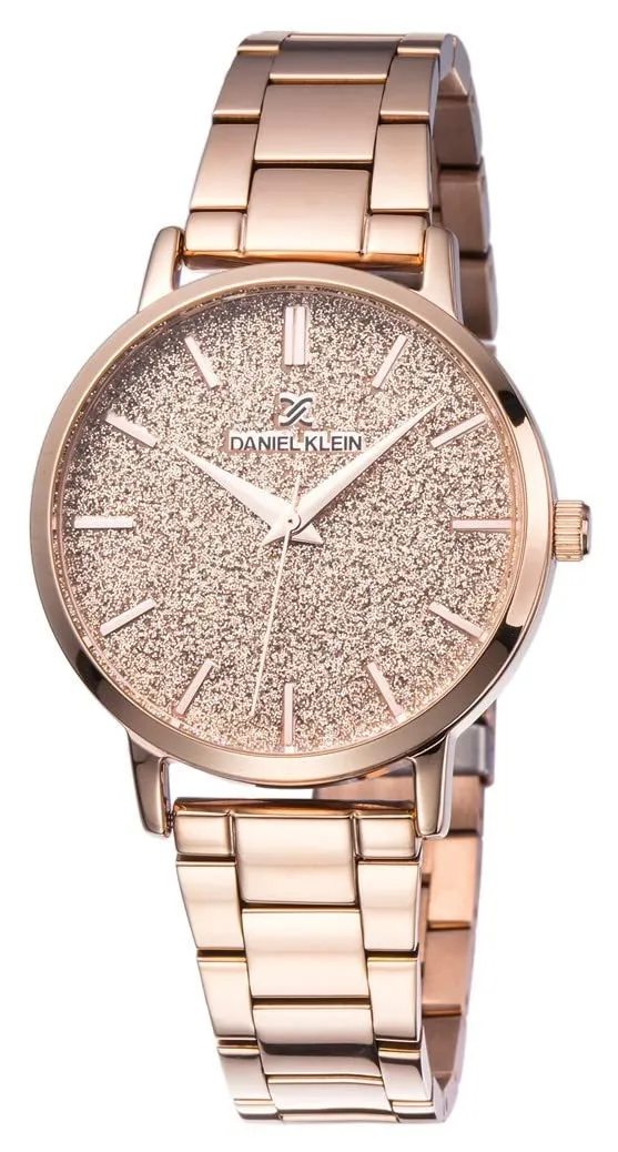 Daniel Klein Analog Rose Gold Dial Women's Watch-DK11800-4