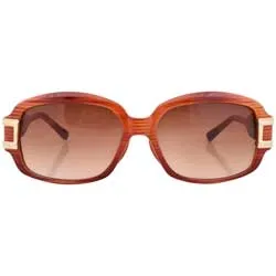 DAZZ Amber Oversized Sunglasses