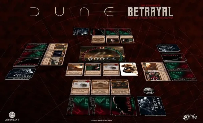 Dune Betrayal Board Game