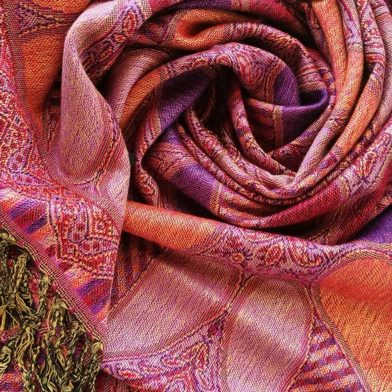 Exquisite pashminas