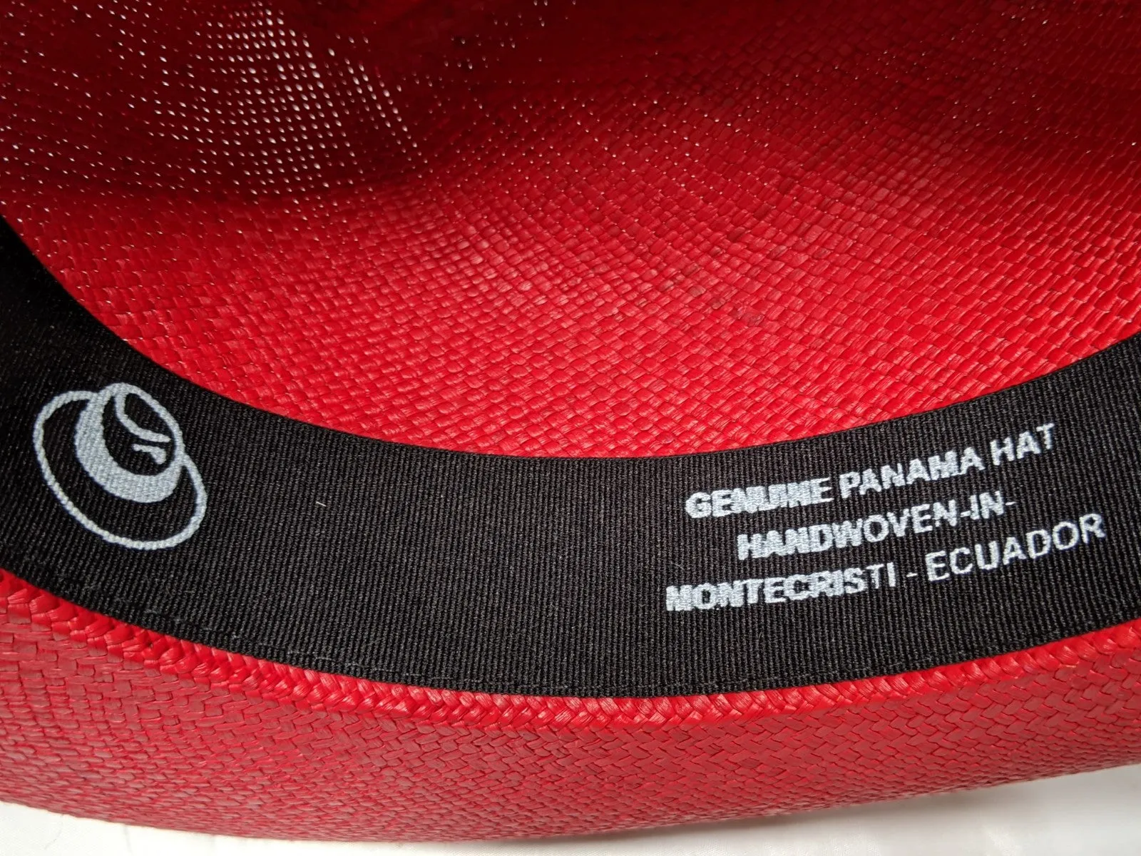 Fedora 7 1/8 (58)- Red (Montecristi Panama) #20-139