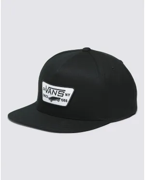 Full Patch Snapback True Black