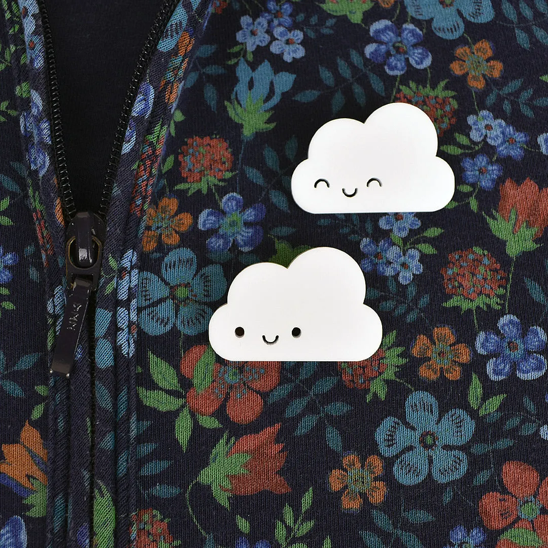 Happy Clouds Kawaii Acrylic Brooches