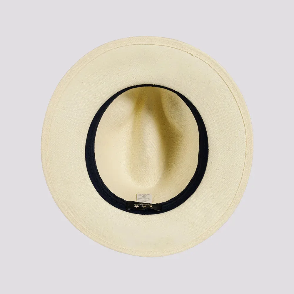 Havana | Mens Toyo Straw Fedora Hat with Downturned Brim