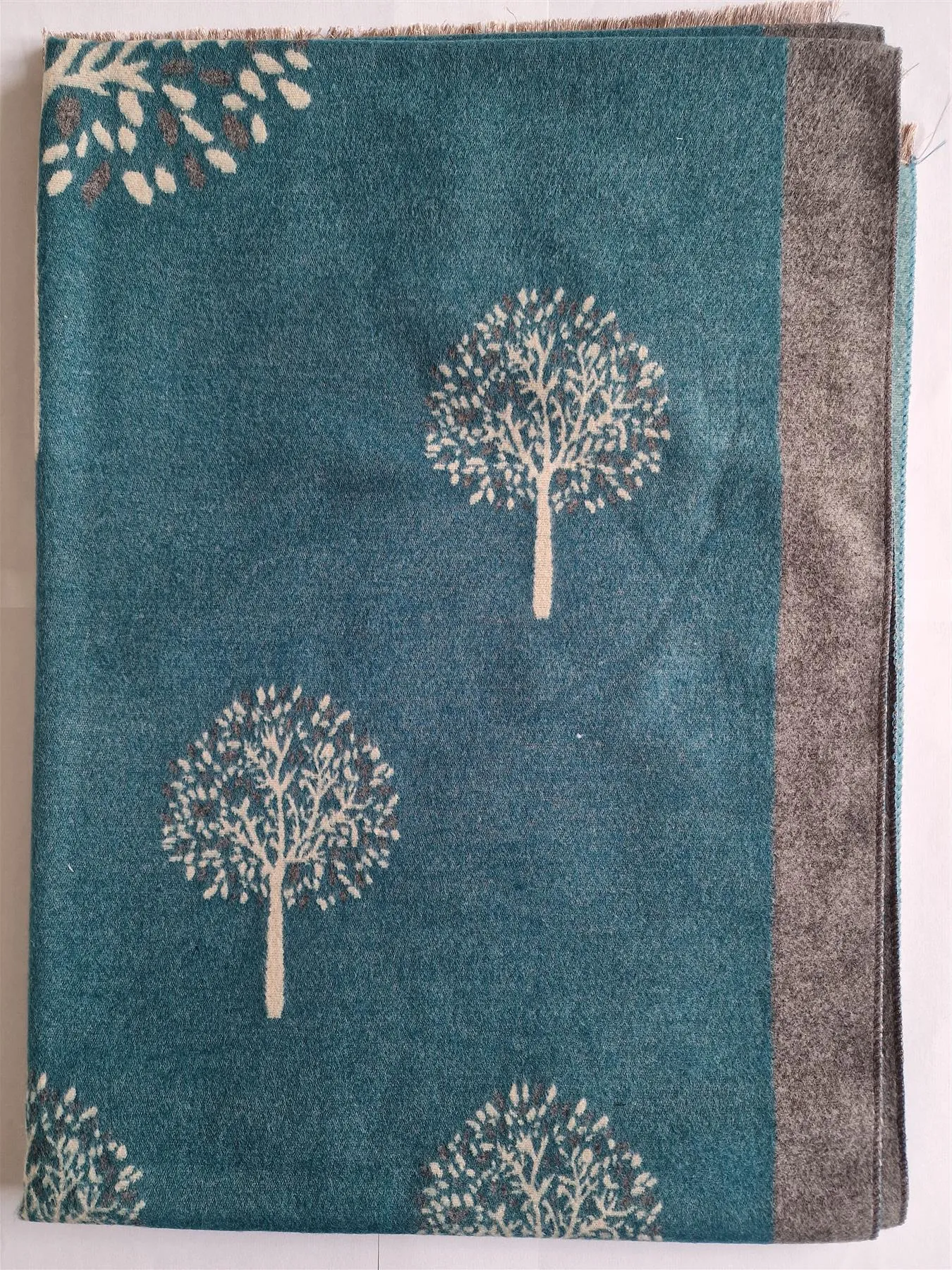 Hazy Blue Tree Of Life Scarfs