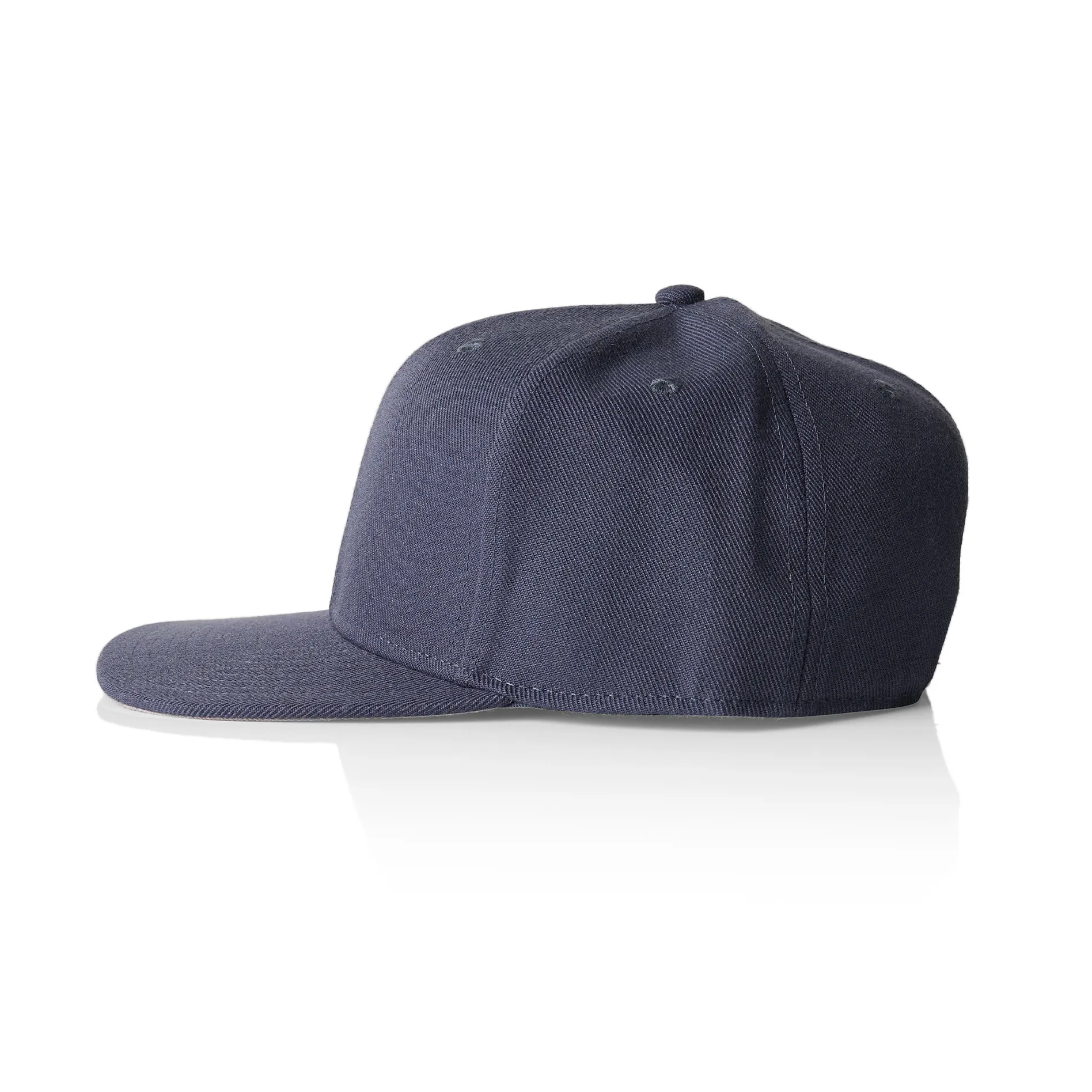 High Profile Snapback Cap - Petrol Blue