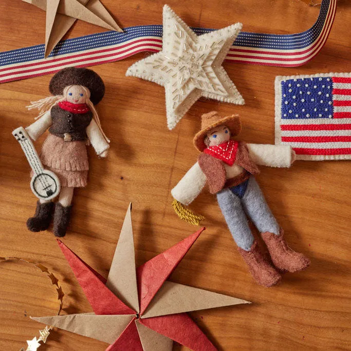 Howdy Cowboy Ornament