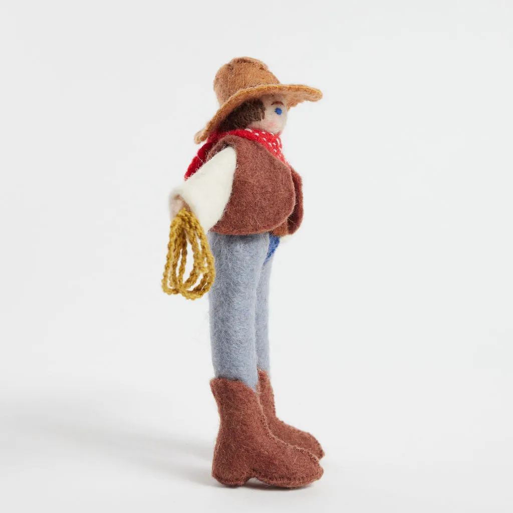 Howdy Cowboy Ornament