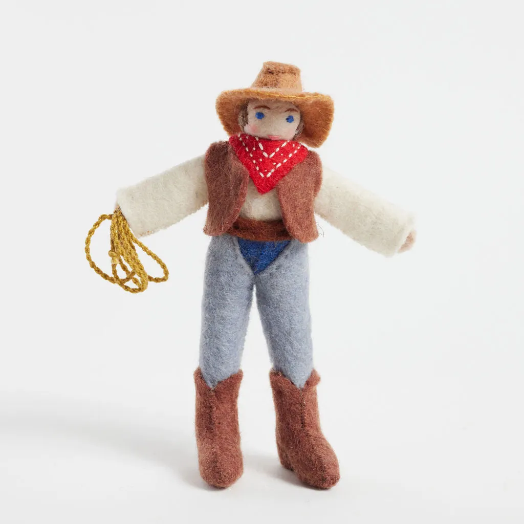 Howdy Cowboy Ornament