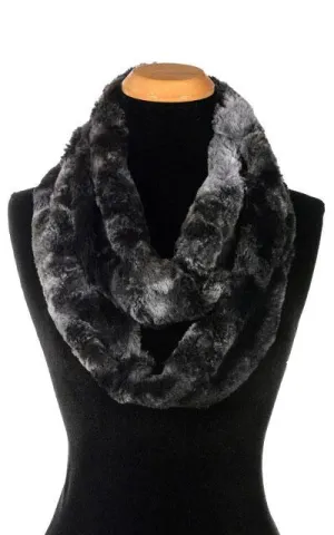 Infinity Scarf - Luxury Faux Fur in Highland Skye