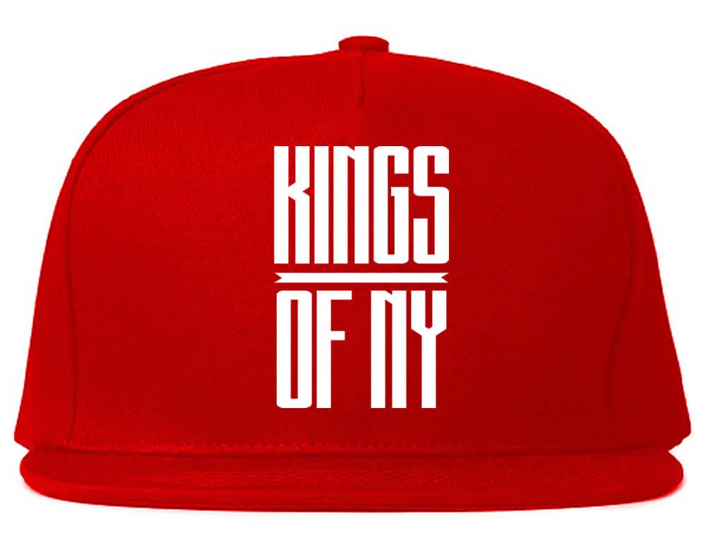 Kings Of NY Long Stretched Logo Snapback Hat Cap