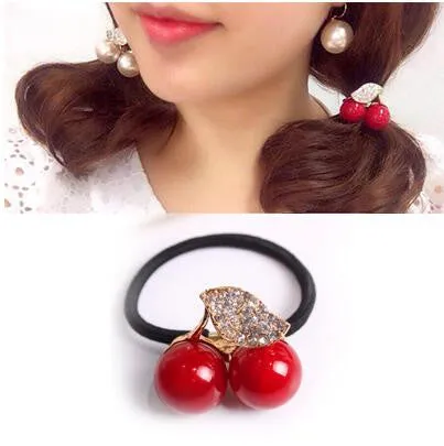 korean fashion women girls elastic hair rubber bands ties headwear ring rope accessories for women scrunchie ornaments wholesale