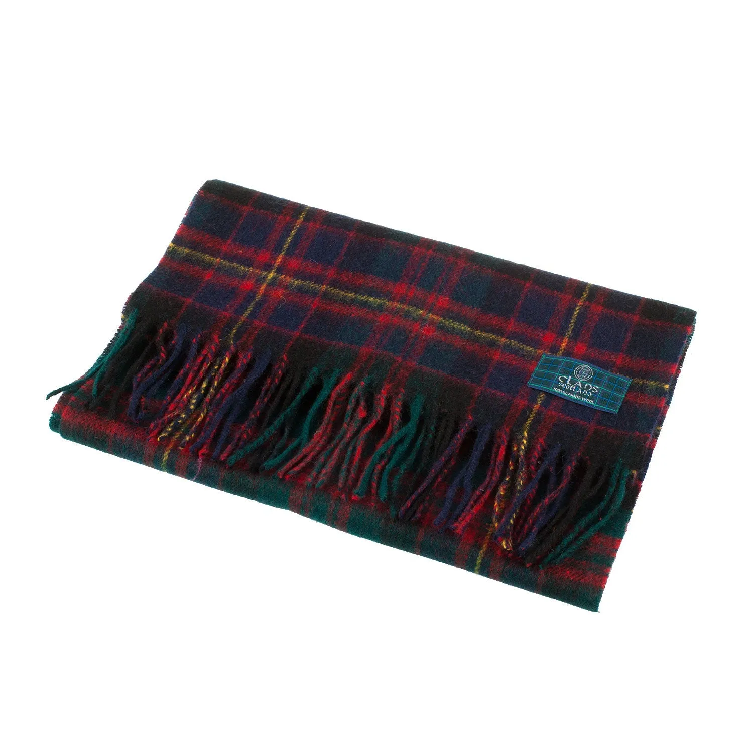 Lambswool Scottish Tartan Clan Scarf  Cameron Of Erracht