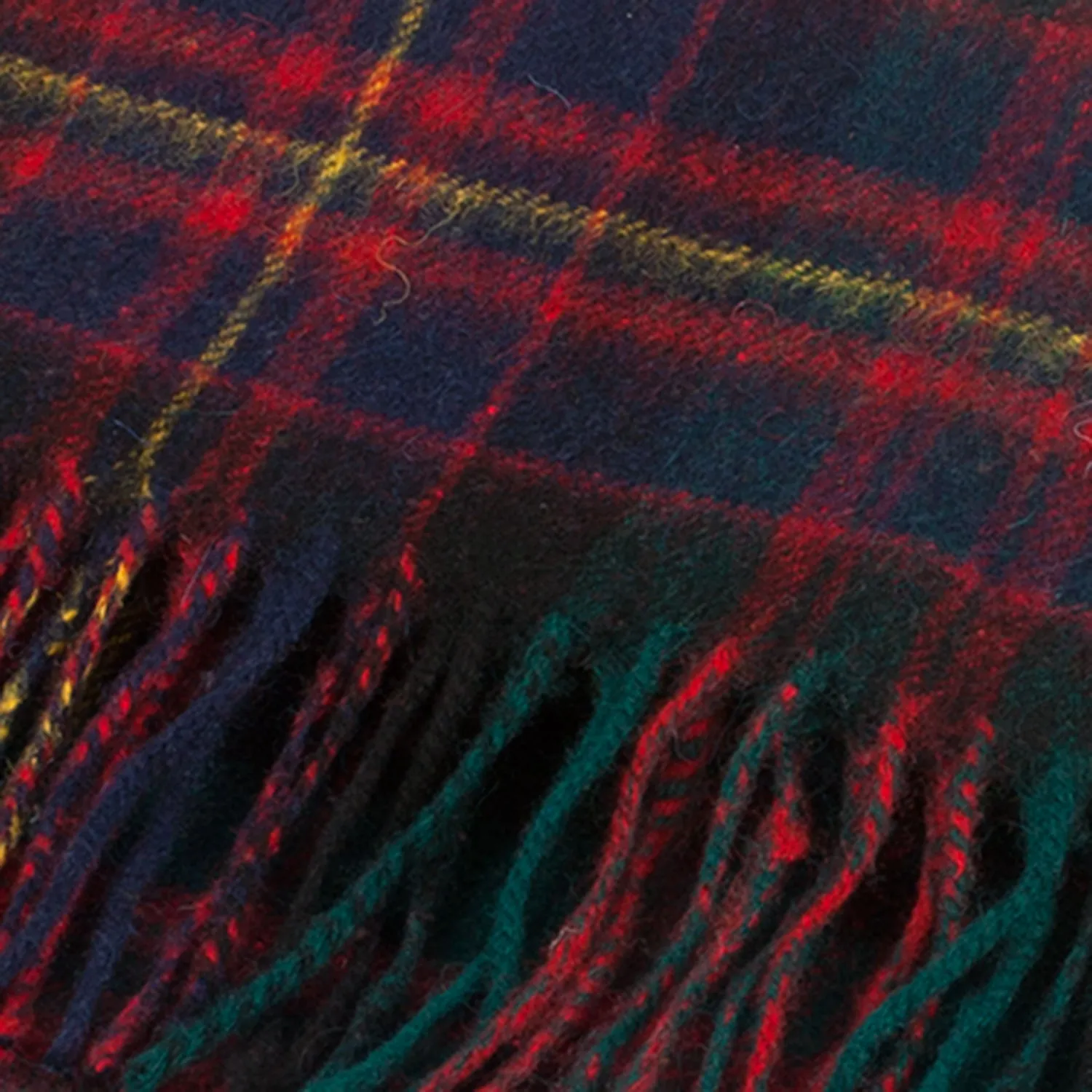 Lambswool Scottish Tartan Clan Scarf  Cameron Of Erracht