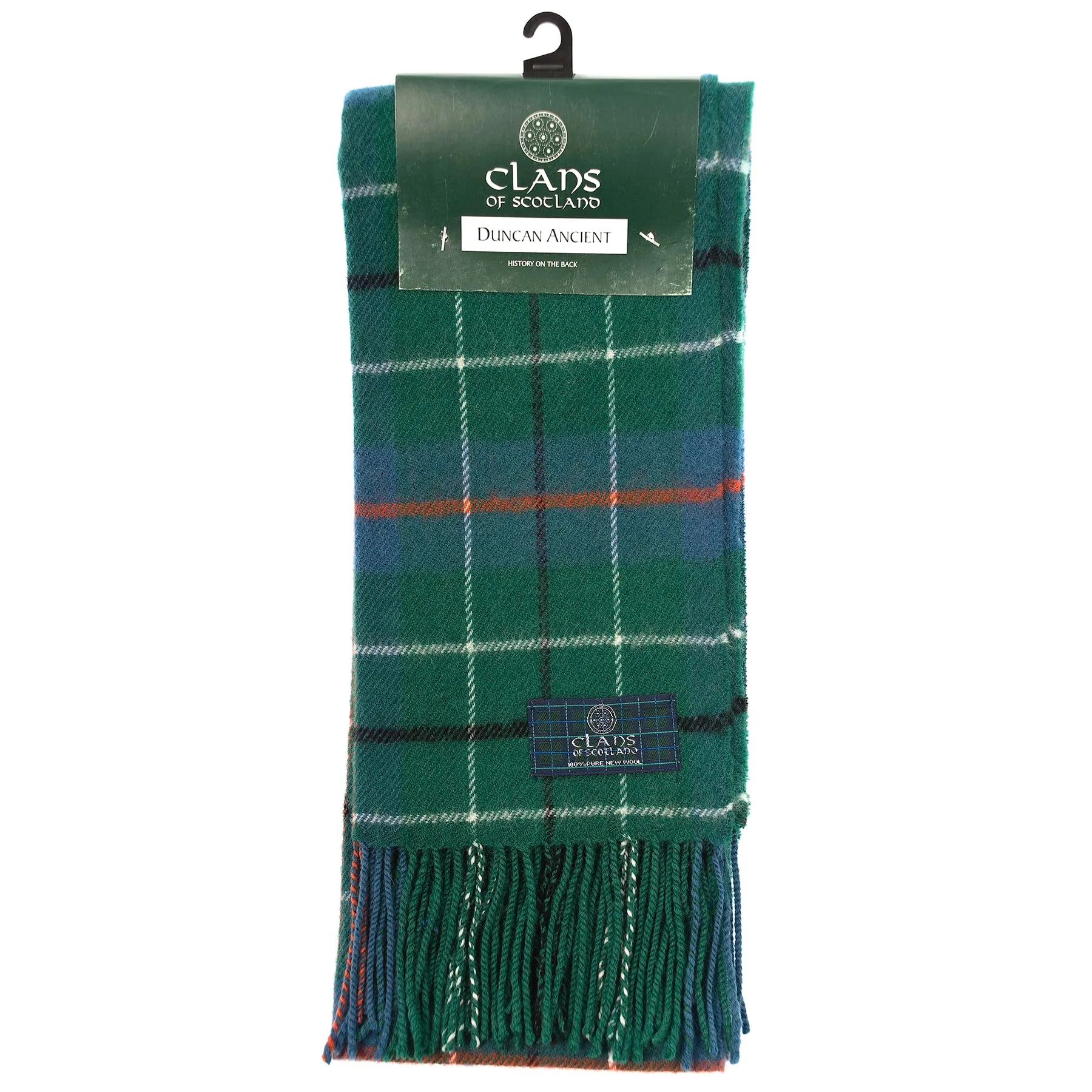 Lambswool Scottish Tartan Clan Scarf  Duncan Ancient