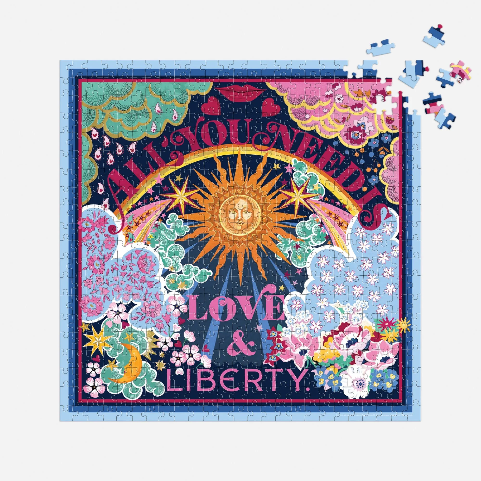 Liberty All You Need is Love 500 Piece Book Puzzle