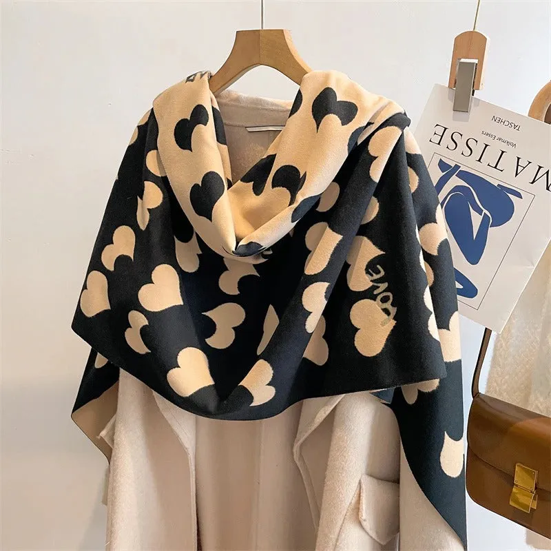 Luxurious Printed Winter Shawls and Wrap Scarves Winter Collection