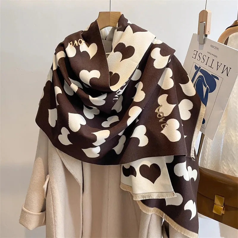 Luxurious Printed Winter Shawls and Wrap Scarves Winter Collection