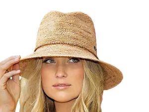 Malibu Ladies Raffia Hat