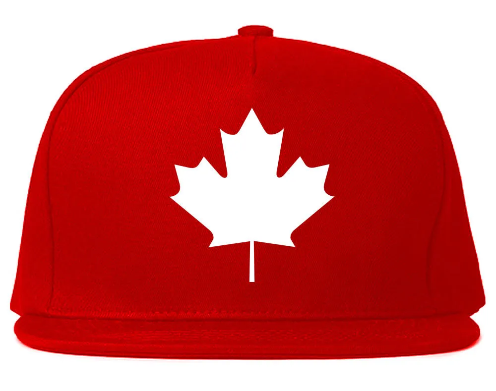 Maple Leaf Snapback Hat