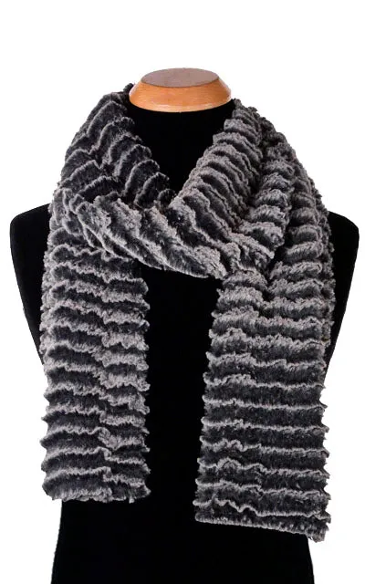 Men's Classic Scarf - Desert Sand Faux Fur