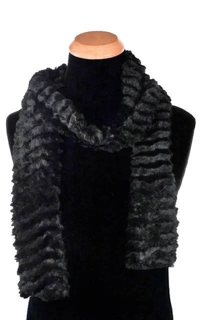 Men's Classic Scarf - Desert Sand Faux Fur