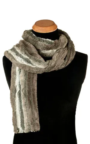 Men's Classic Scarf - Luxury Faux Fur in Willows Grove