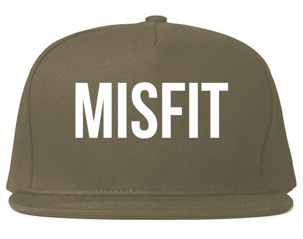 Misfit Snapback Hat Cap