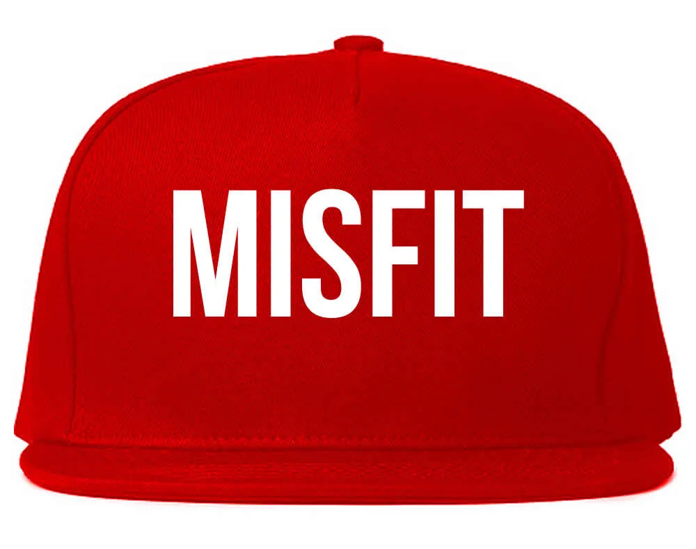 Misfit Snapback Hat Cap