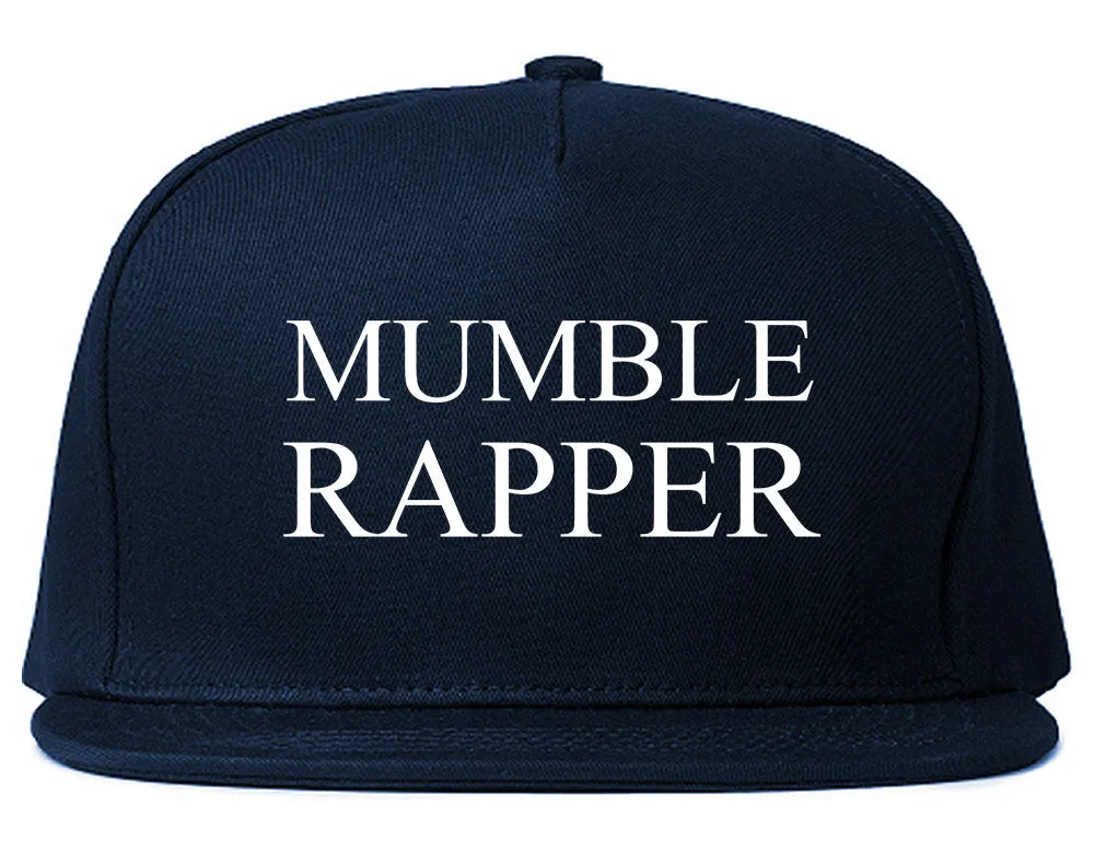 Mumble Rapper Snapback Hat Cap