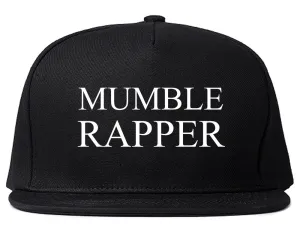 Mumble Rapper Snapback Hat Cap