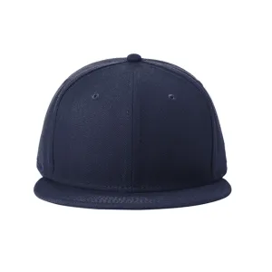 New Era ® Standard Fit Flat Bill Snapback Cap - Deep Navy