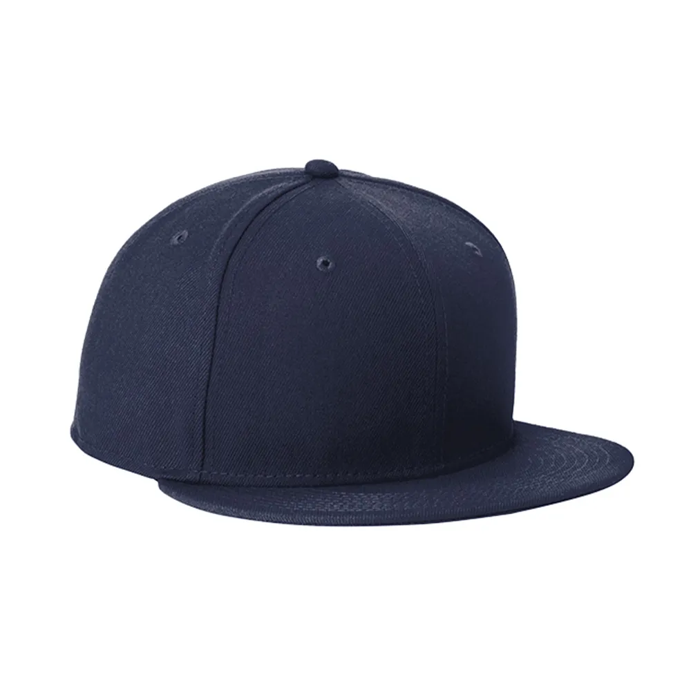 New Era ® Standard Fit Flat Bill Snapback Cap - Deep Navy