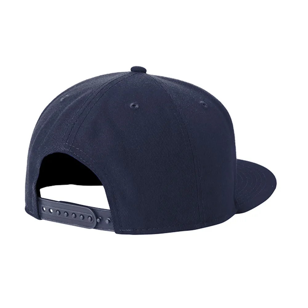 New Era ® Standard Fit Flat Bill Snapback Cap - Deep Navy